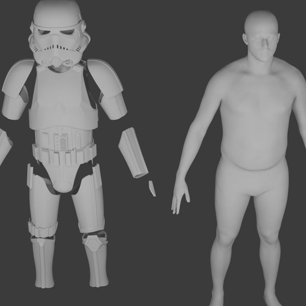 Stormtrooper V2 Vollrüstungsset Star Wars STL-Dateien für den 3D-Druck