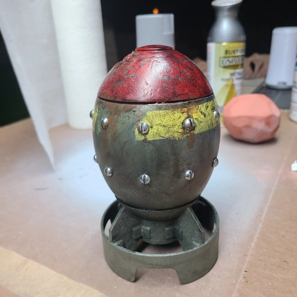 Mini Nuke Fallout STL Files for 3D Printing