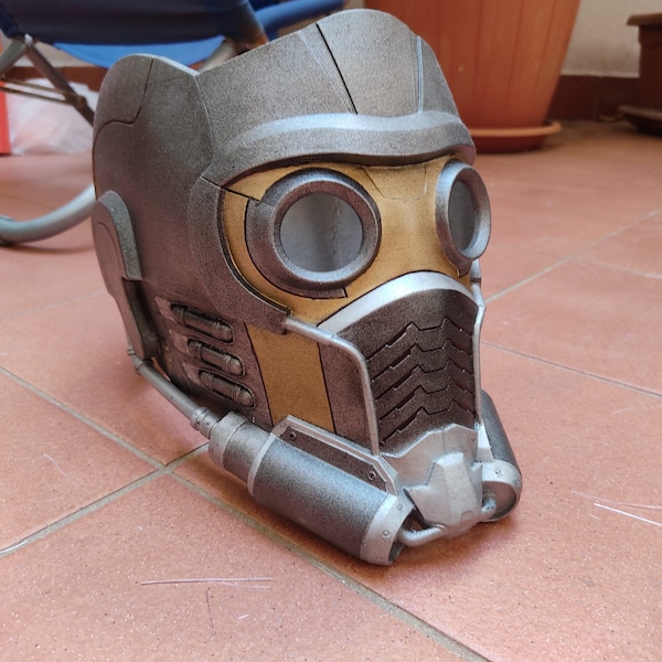 Star-Lord's Helmet Guardians of The Galaxy STL Files for 3D Printing