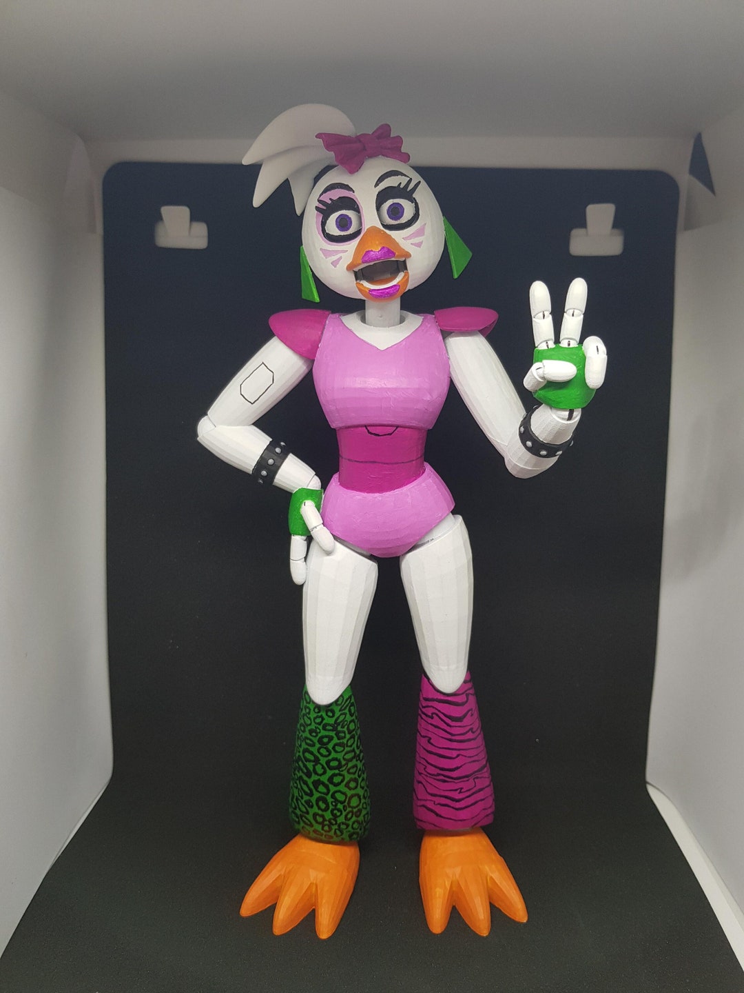 Glamrock Chica Five Nights at Freddy's Security Breach Cosplay / Furry ...