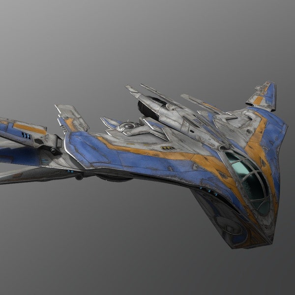 The Milano Spaceship Guardians of The Galaxy STL Files for 3D Printing