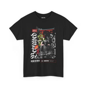 Betrayed Samurai T-Shirt - Gothic Japanese Warrior Aesthetic Tee by VOIDCTRL