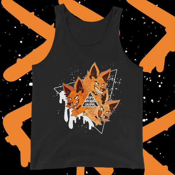 Street Cerberus | Tank Top | Orange (WEESMEET)