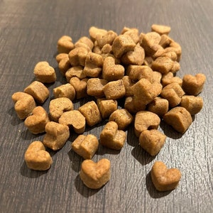 Bite-Size Hearts, Peanut Butter Dog Treats