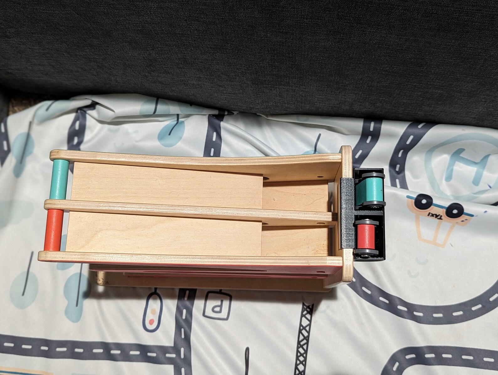 Car Holder for Lovevery Race and Chase Ramp- New Car Design Compatible ...