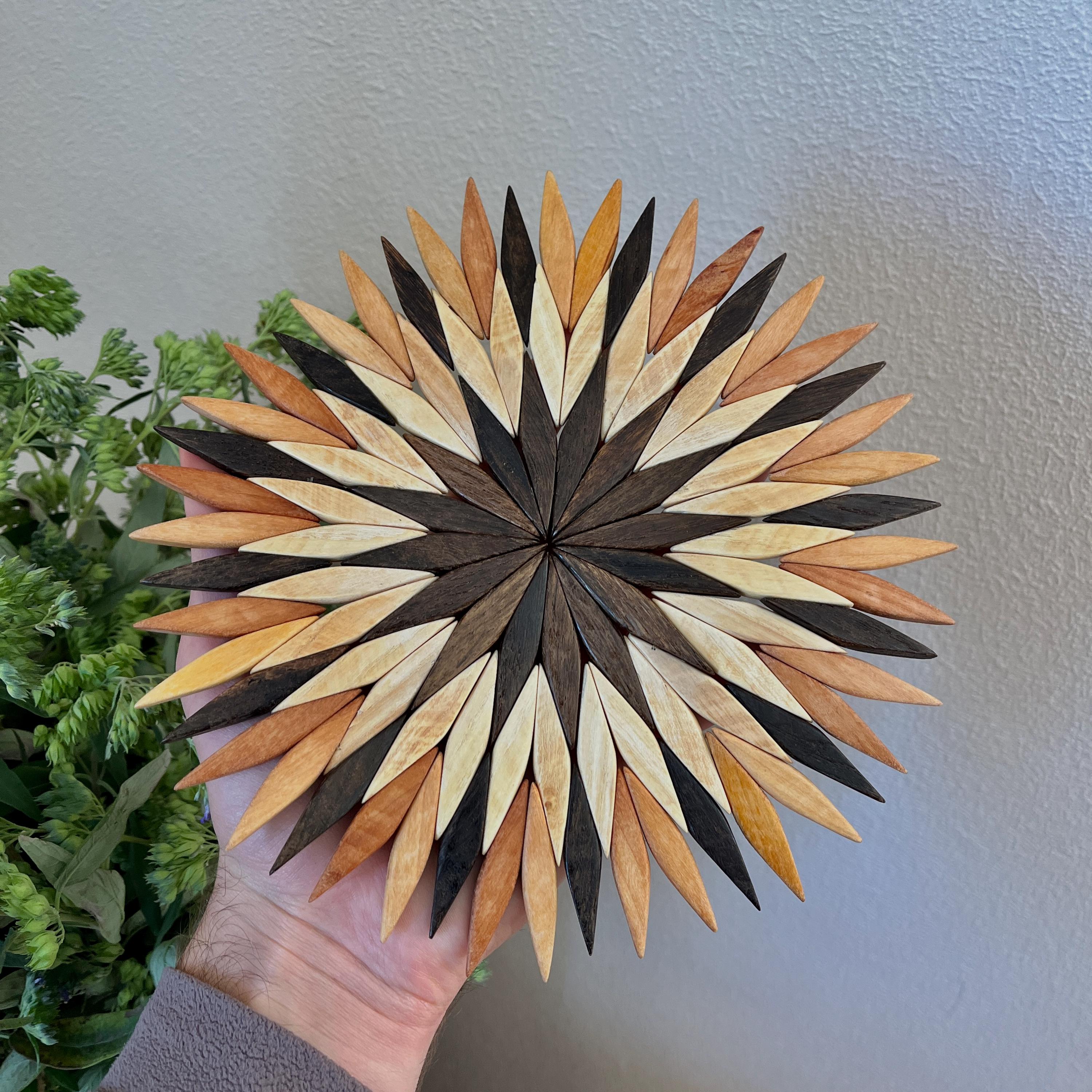 Dessous De Plat En Bois Forme Sapin De Noël - Résistant à La Chaleur, Pliable, Pour Casseroles, Théières, Bols - Lot Déco Utile