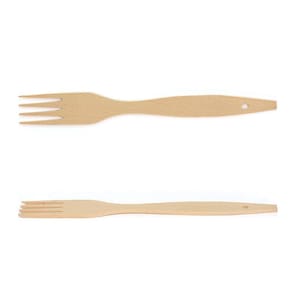 Set of wooden forks | Handmade Wooden Fork | 28 cm Beech Wood Utensil | Camping & Outdoor Cooking Fork | Eco-Friendly Kitchenware