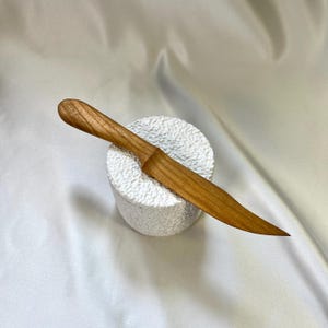 Handmade Wooden Knife | Oak Kitchen Knife | Safe Knife for Kids | Wooden Butter & Fruit Cutter | Eco-Friendly and safe Child’s Utensil