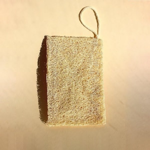 Natural Loofah Dish Sponge, Eco-Friendly Scrubber, Zero Waste Kitchen Sponge, Biodegradable Dishwashing Pad, Sustainable Gift