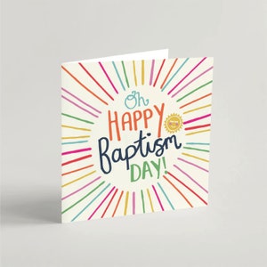 Oh Happy Doopdag-kaart