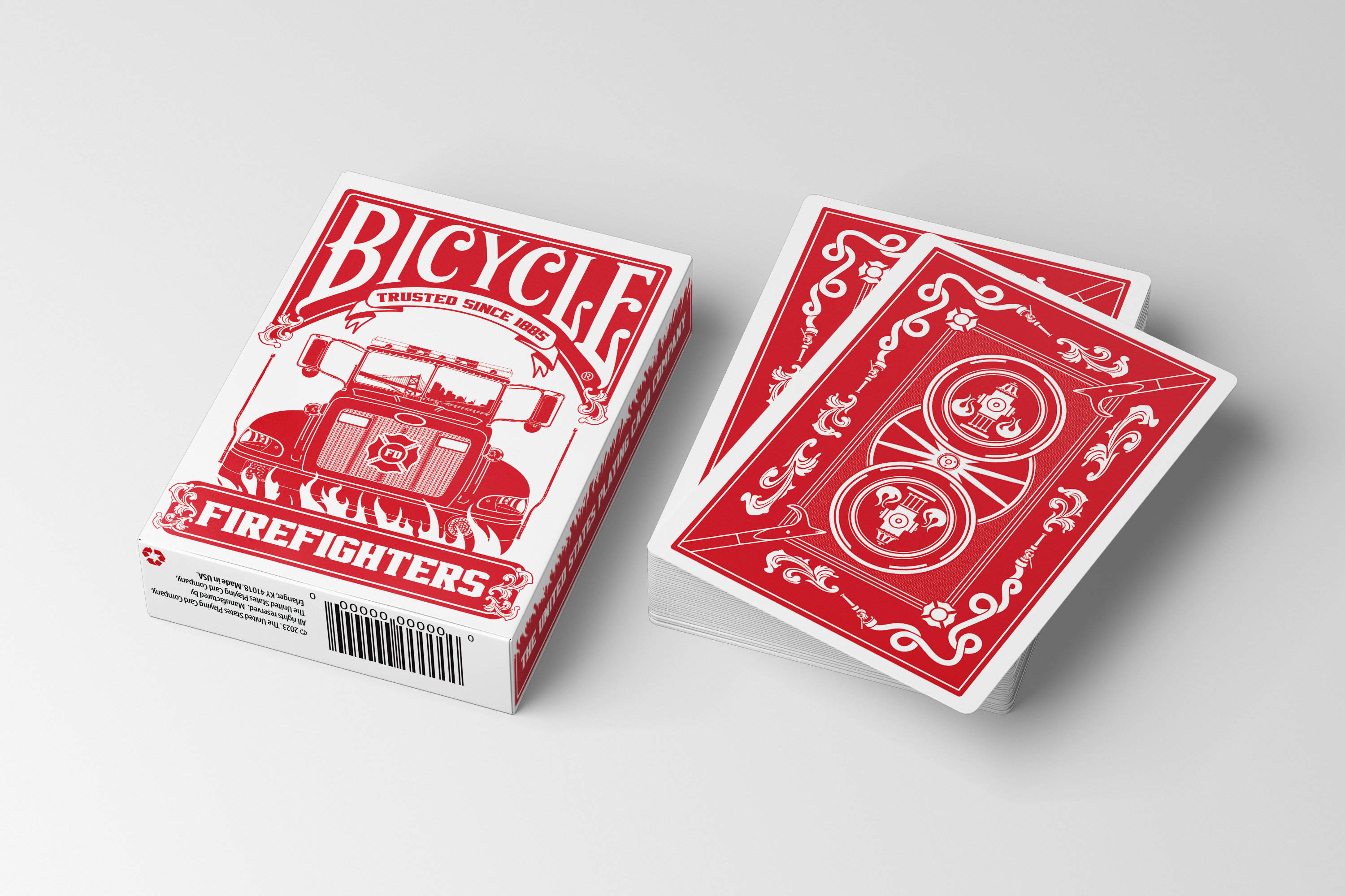 Firefighters Playing Cards - Top Firefighter Gift  - Fire Department Must Have