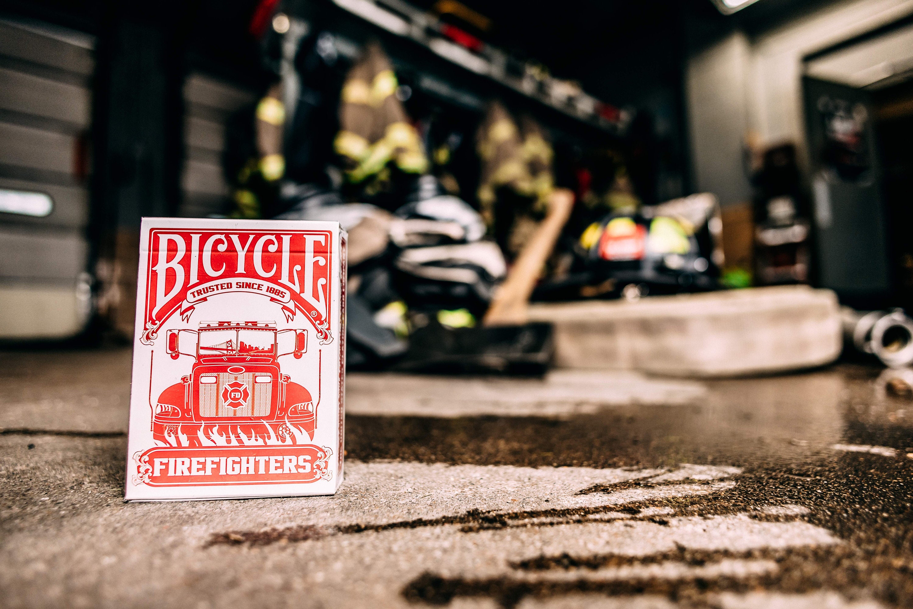 Firefighters Playing Cards - Top Firefighter Gift  - Fire Department Must Have