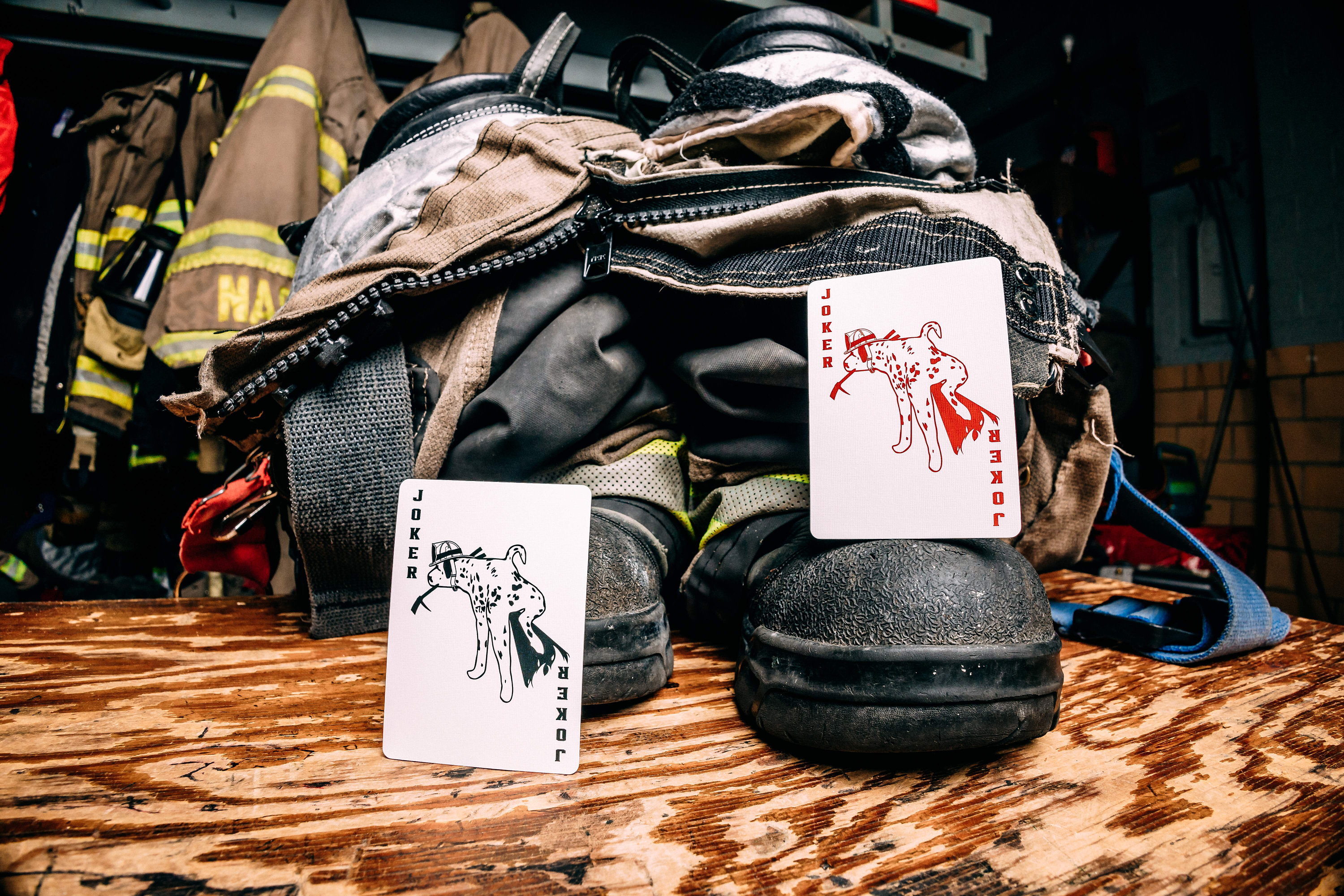 Firefighters Playing Cards - Top Firefighter Gift  - Fire Department Must Have