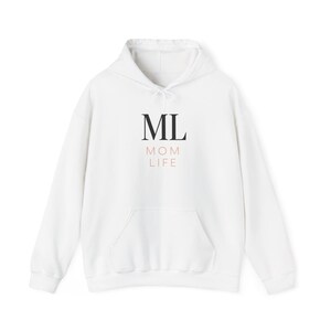 Mom Life Hoodie | Cozy Unisex Sweatshirt for Moms, Gift for Mother&#39;s Day, Family Gatherings, Everyday Wear, Relaxation