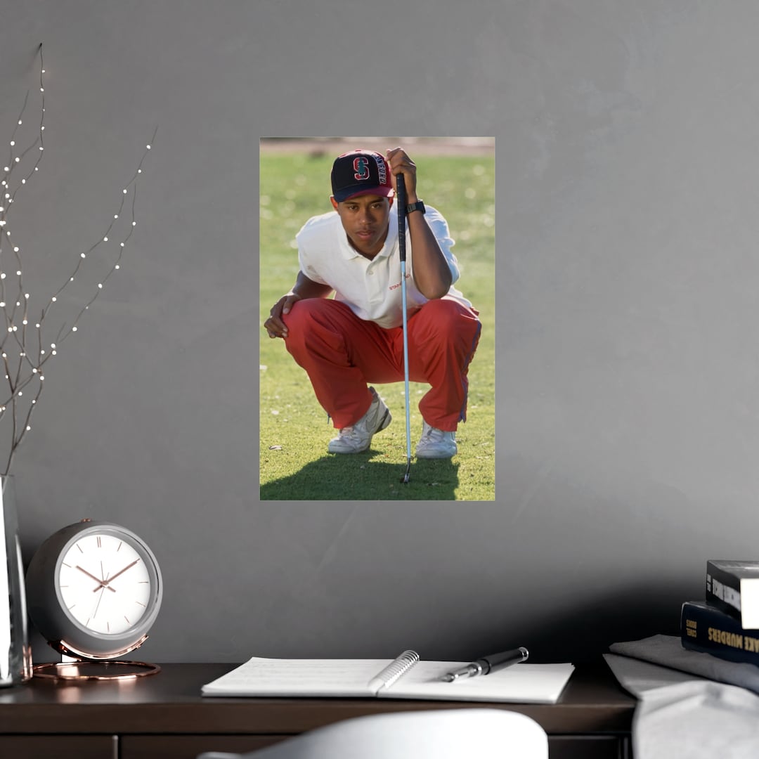 Young Tiger Woods Golf Poster - Etsy