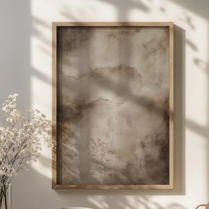 Wabi Sabi Wall Art, Organic Earthy Colors Print, Beige Abstract Art, Neutral Wall Decor, Japandi Art, Modern Wall Decor, Digital Download