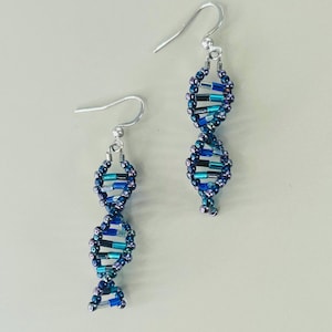 DNA Helix Earrings