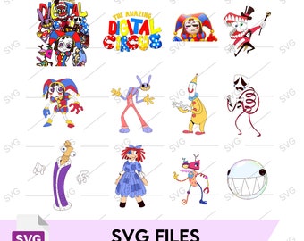 The Amazing Digital Circus, Pomni, file SVG