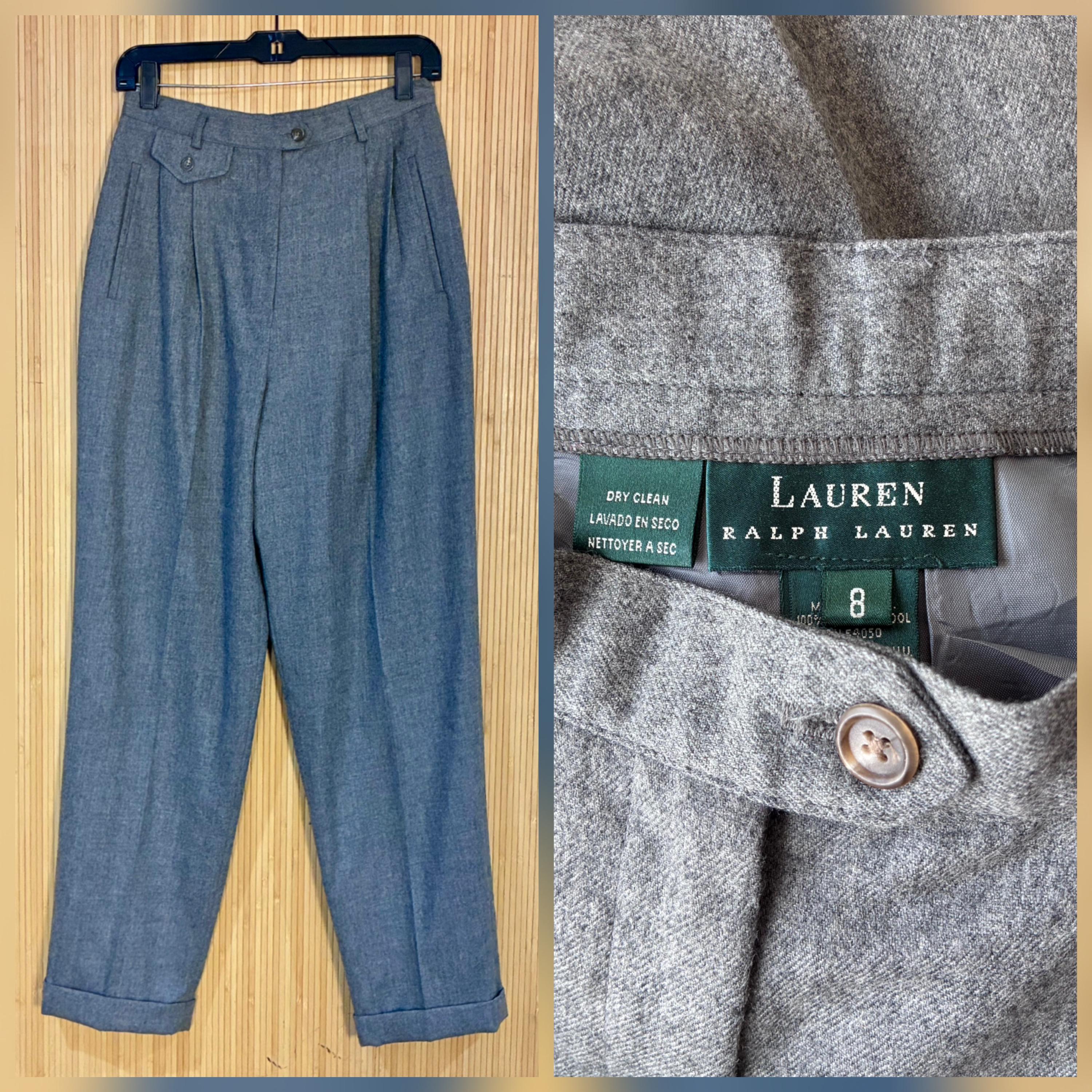 Vintage Ralph Lauren Wool Pants - Etsy