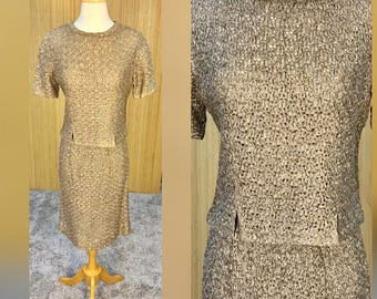 1960’s Saks Fifth Avenue Ribbon Top & Skirt Set