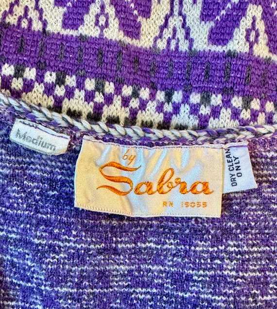 1970’s Sabra Knit Sweater Vest - image 5