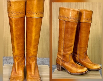 ヴィンテージ フライ キャンパスブーツ サイズ8