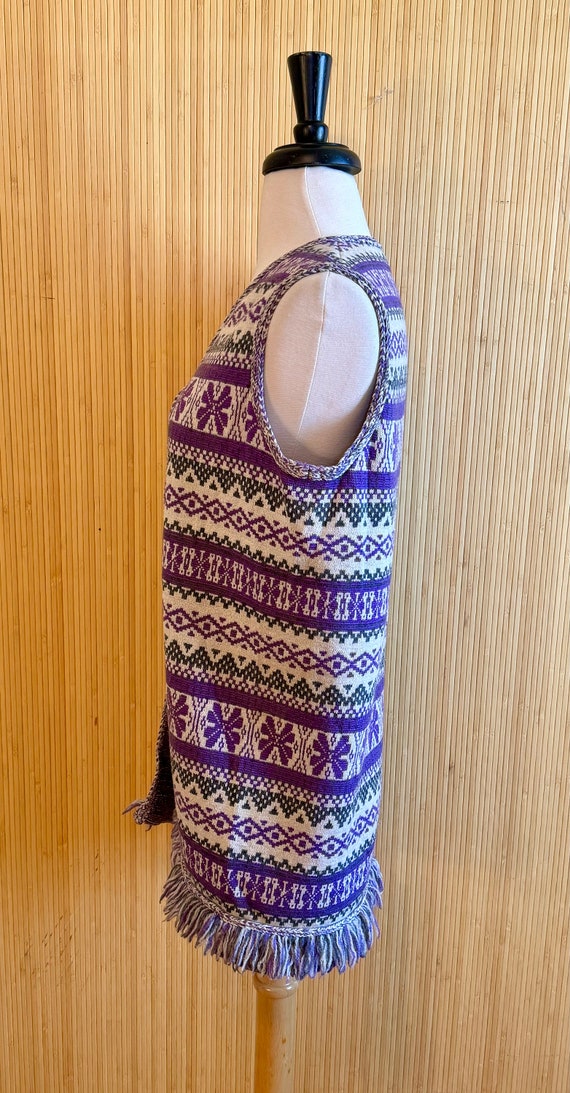 1970’s Sabra Knit Sweater Vest - image 3