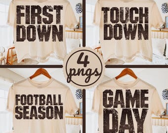 Football Bundle Png, Game Day Football Png, Preppy Football Shirt Design, Fall Football Bow Png, Football Mama Png, Football Sublimation