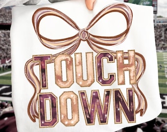 Touché de football png, Match de football png, maillot de football preppy, ballons de football d'automne png, football maman png, sublimation de football
