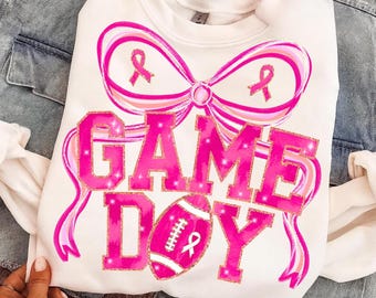 Día de juego femenino (Png), coqueta de fútbol (Png), rosa (Png), cáncer de mama (Png), mamá de fútbol (Png), lucha contra el cáncer (Png), camiseta de fútbol preppy (Png)