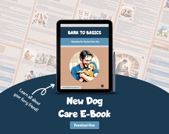 Libro de guía para dueños de perros nuevos: libro electrónico PDF - Descarga instantánea