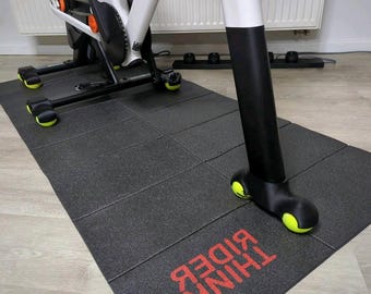 Pieds de balle de tennis pour vélo Zwift Ride, plaque à bascule, balles de tennis usagées incluses, pieds à bascule