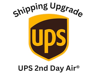 UPS 2nd Day Air Shipping Upgrade - Quick Delivery Option