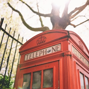 London Red Telephone Box