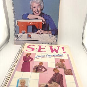 2 sewing manuals, Ann Person Method sewing Book #1, Sew An Easy Wardrobe