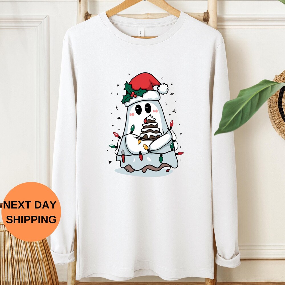 Christmas Long Sleeve For Women Merry And Bright Long Sleeve Cute Festive Gift Festive Holiday Long Sleeve Cute Xmas Gift
