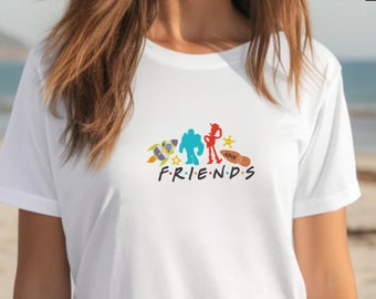 Embroidered Toy Story Shirt, Disney World Toy Story Shirt, You Ve Got A Friend In Me Shirt, Toy Story Movie Characters Tee, Disney Family