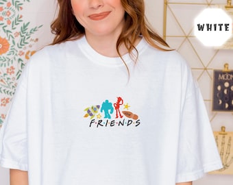 Embroidered Toy Story Shirt, Disney World Toy Story Shirt, You Ve Got A Friend In Me Shirt, Toy Story Movie Characters Tee, Disney Family