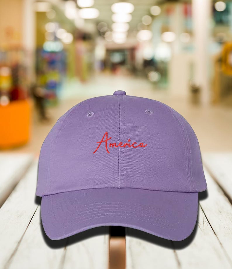 Gorra de béisbol bordada estadounidense, gorra estética estadounidense, gorra de EE. UU., gorra MAGA, gorra clásica estadounidense de regalo, gorra de partidario de Trump, gorra patriótica imagen 8