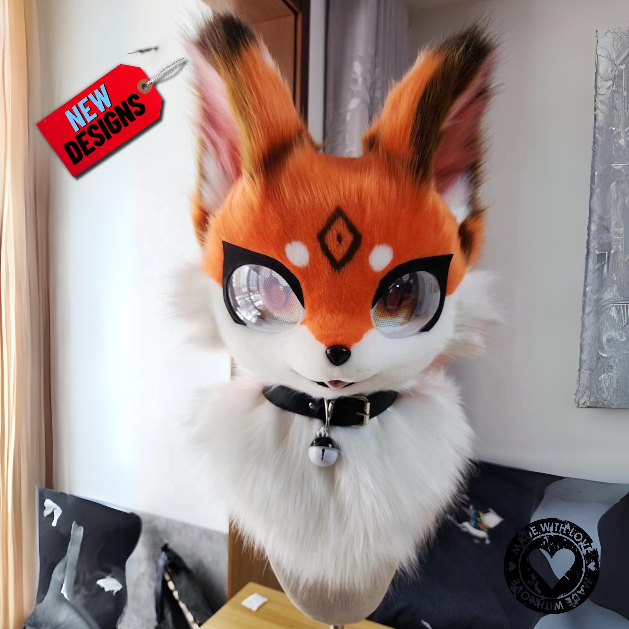 Furry Fursuit Headpiece: Custom Kemono Head - Etsy