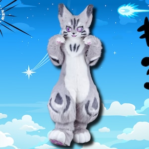 CUSTOM Furry Kemono Suit, New Designs. Soft, Cozy, Full Fursuits, Fursona, Maker, Convention, Furry Art, Cosplay Culture, Fantasy Gift