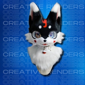 Limited Edition Complete Fursuit Head, Cosplay, Fursuit, ,Kemono, Head Furry, Fur Mask, Cat Furry, Custom Soft, Cozy, Commission, Custom.