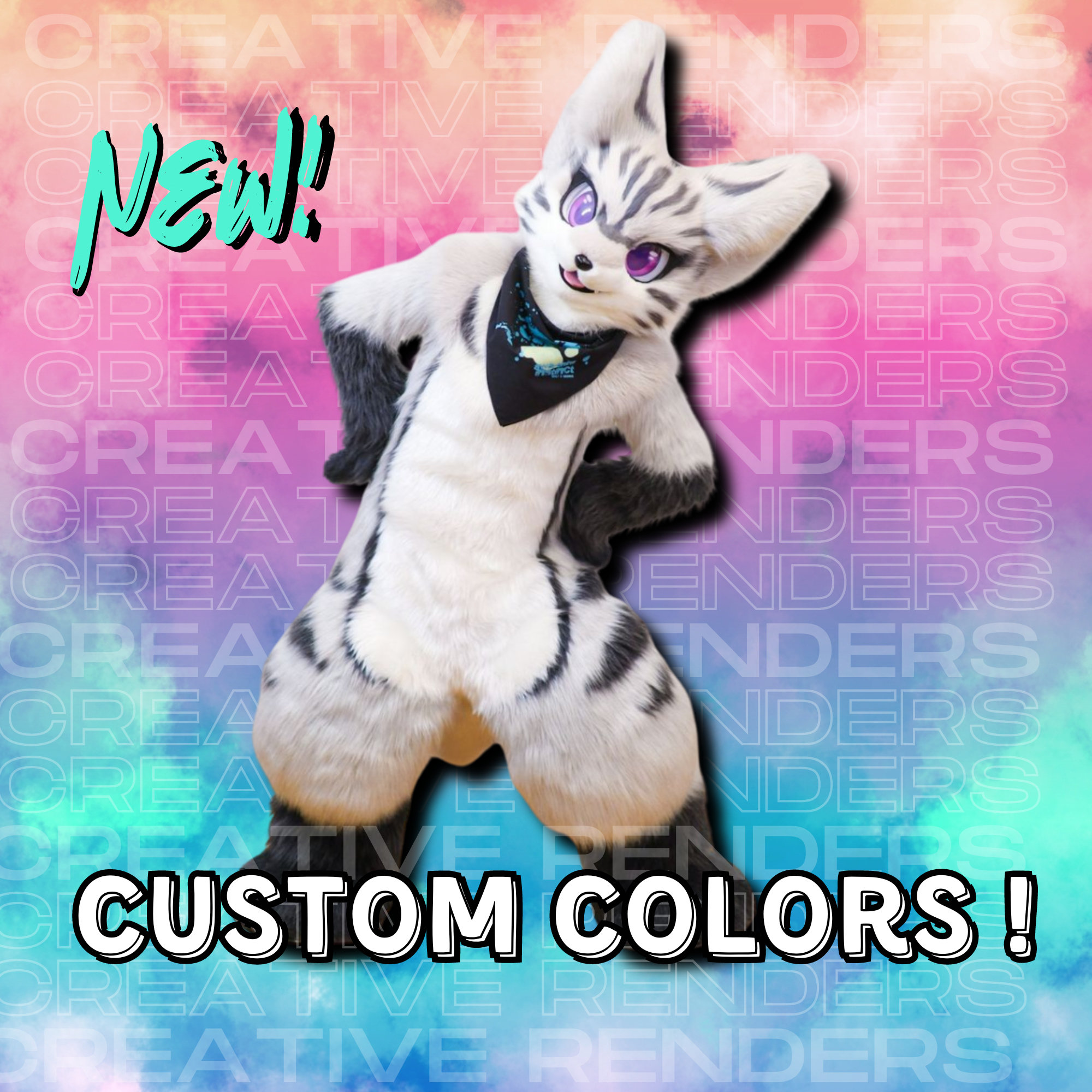 Custom Full Body Fursuit: Furry Persona Commission