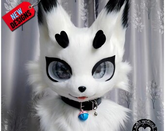 Copricapo Furry Fursuit: testa Kemono personalizzata