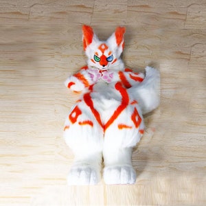 Personalized Fursuit set, Cosplay, Fursuit body paws, shoes tail, Cat Head Furry, Fursuit Mask,Furry, Fursuit fullbody Custom. Soft, Cozy