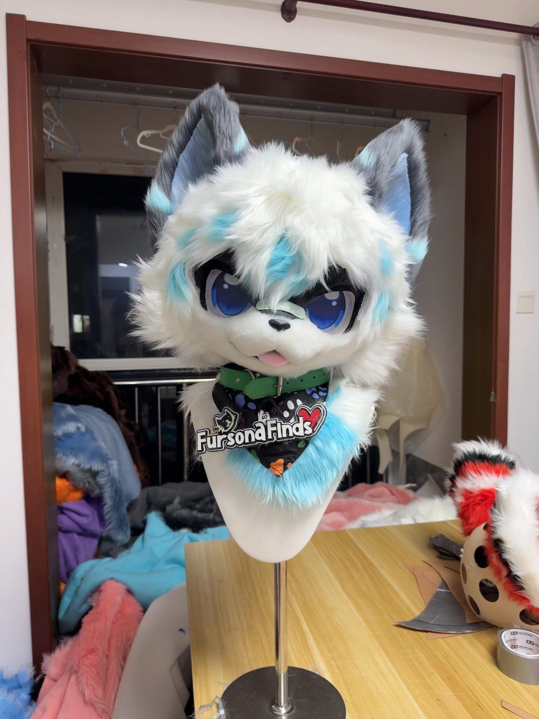 Fur Suit Head, Kemono, Custom Commission Headpiece. - Etsy