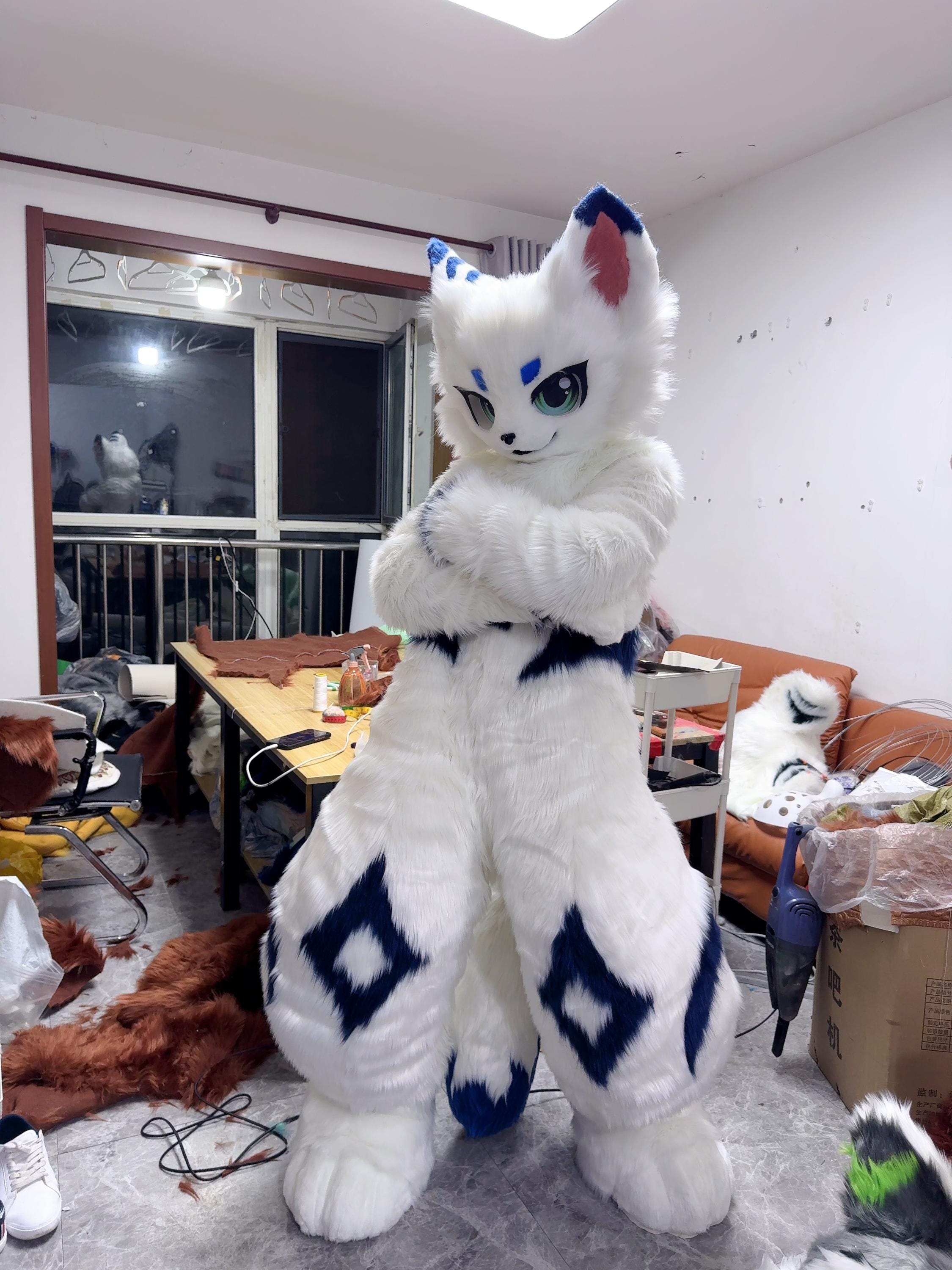 パーソナライズされたファースーツセット：カスタムコスプレ