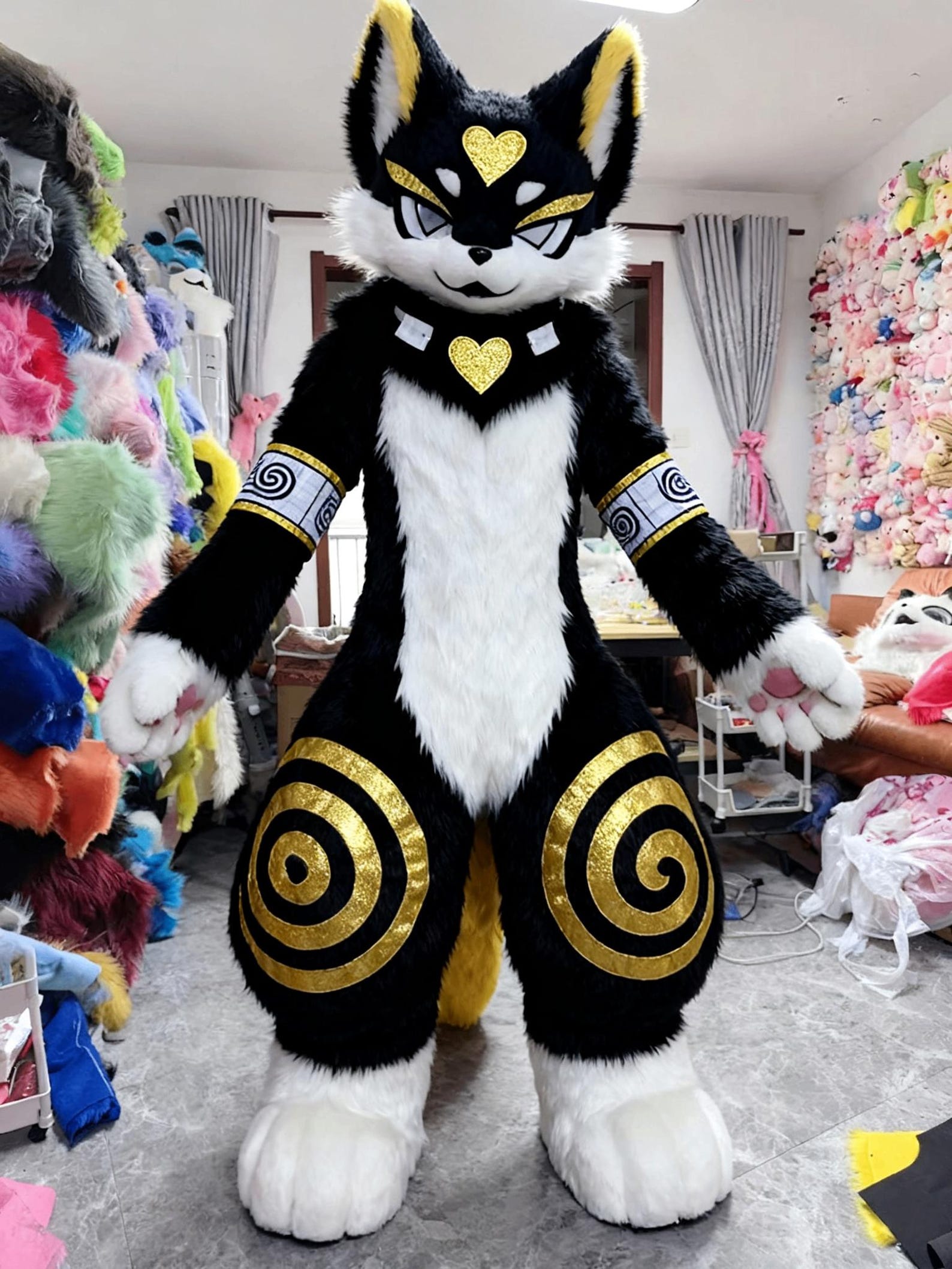 Custom Furry Kemono Fursuit: Soft Cosplay Costume - Etsy