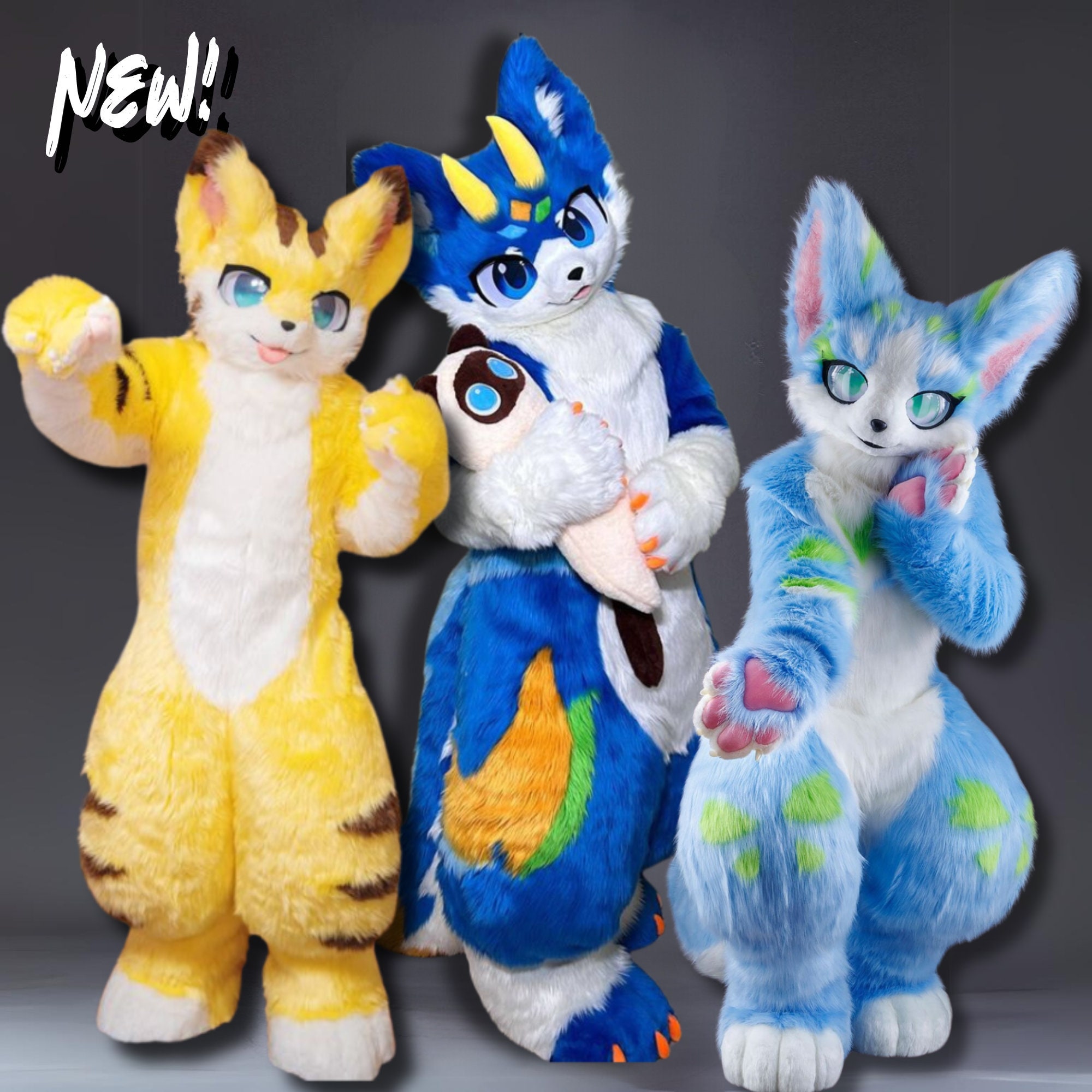 Custom Fursuit, Kemono Fursona, Full Personalized Fursuit, Furry Suit