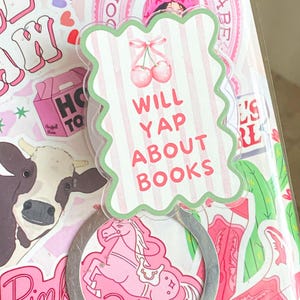 Bookish Kindle Grip Holder | Will Yap About Books| SMut Reader magsafe magnetic grip | Dark Romance Spicy Books | Kindle accessories
